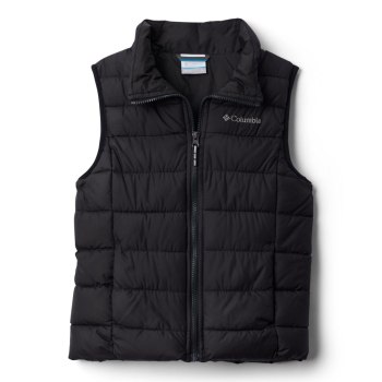 Chlapecké Vesty Columbia Powder Lite Puffer Černé SXOVUG236